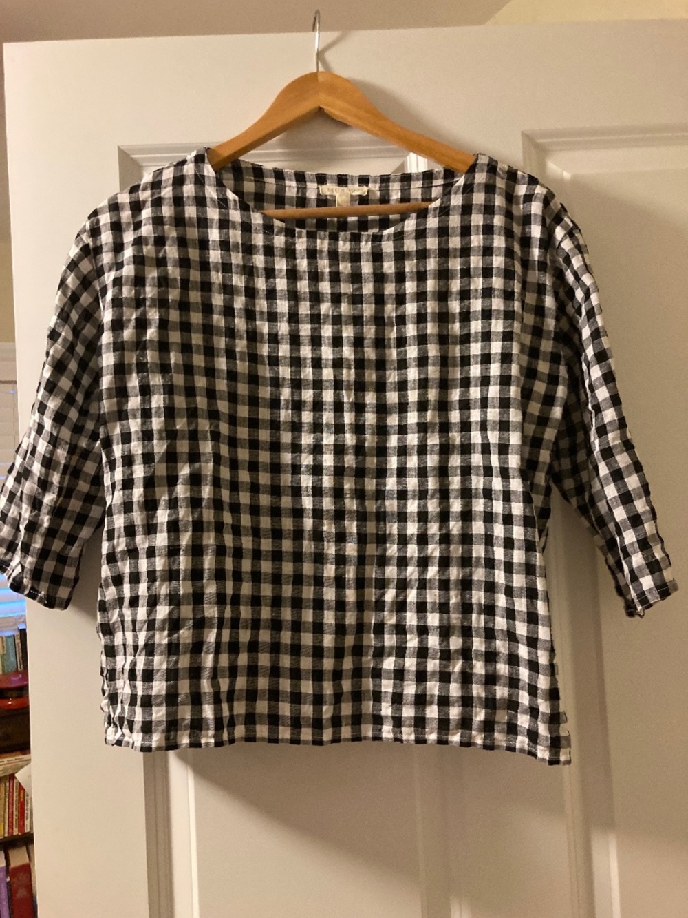 Eileen Fisher organic linen top